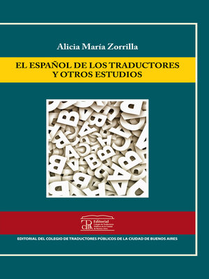 cover image of El español de los traductores y otros estudios